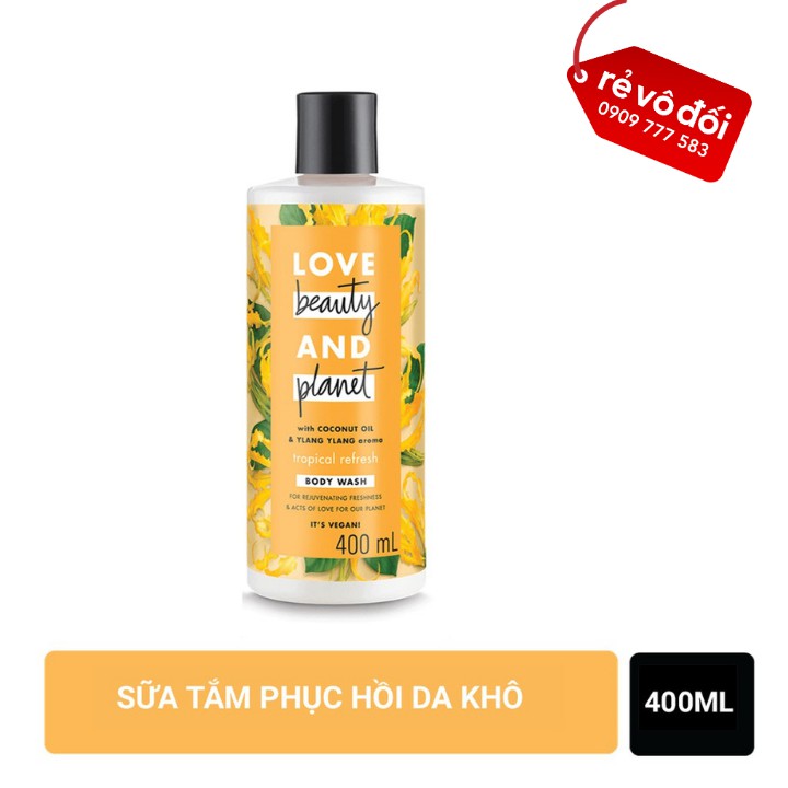 Sữa tắm Love Beauty And Planet 400ml - Hàng công ty