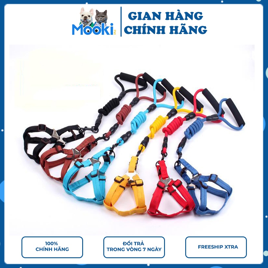 Dây Dắt Chó , Dây Dắt Chó Đi Dạo Kèm Vòng Bụng ZiChen