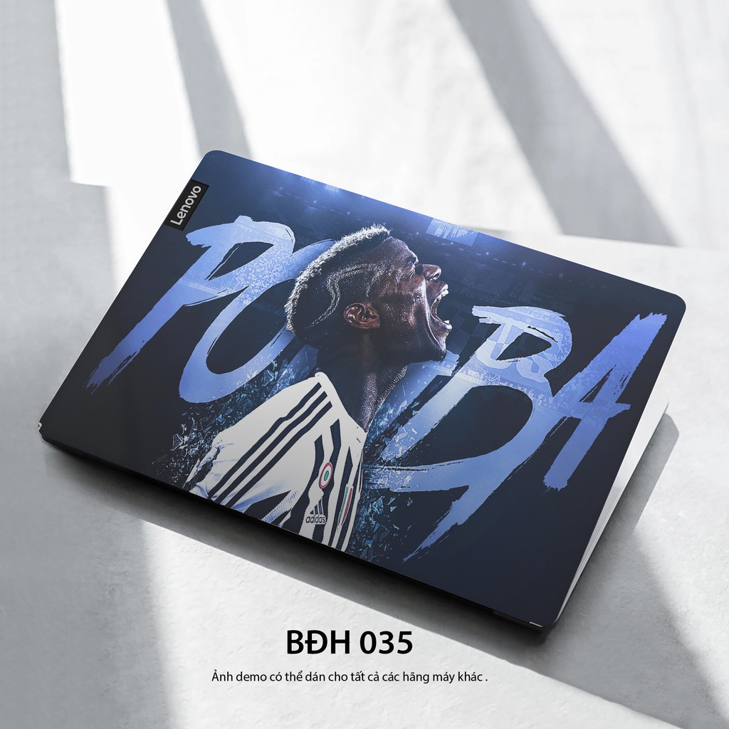 Bộ skin dán laptop mẫu POGBA / Có mẫu decal dán cho tất cả các hãng máy tính