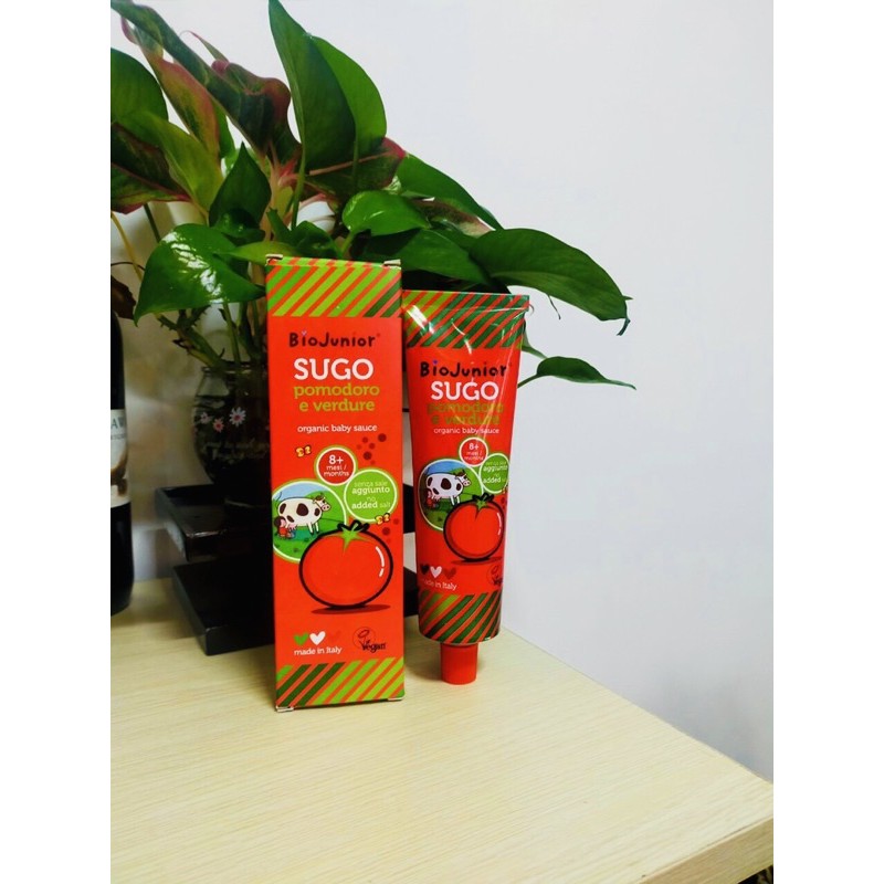 Tương Cà (Sốt Cà) cho bé hữu cơ BioJunior Ý 150g