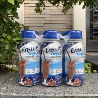 SỮA ENSURE NƯỚC HƯƠNG SOCOLA