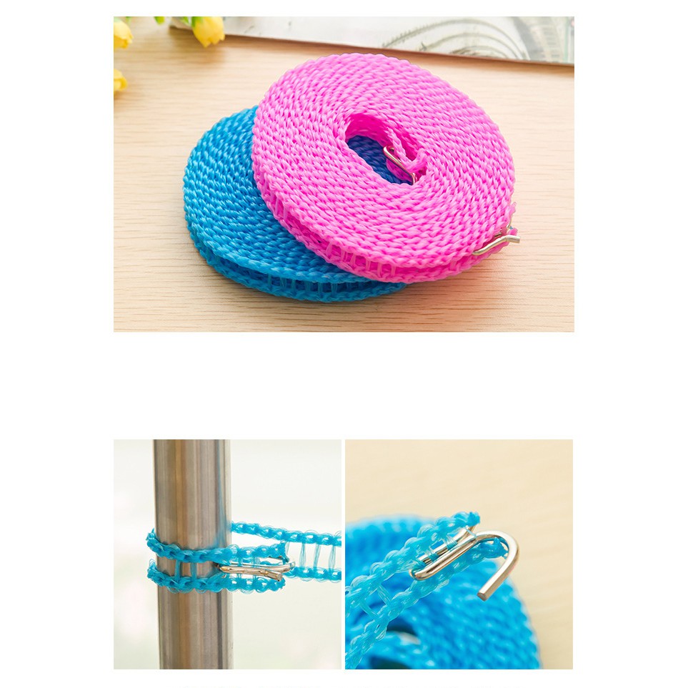 Dây Phơi Quần Áo Nhiều Lỗ Chống Gió Thổi Tiện Dụng – Dumi Shop