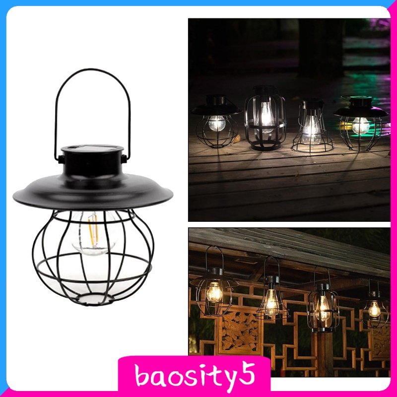 Đèn LED treo trang trí sân vườn dùng năng lượng mặt trời baosity5