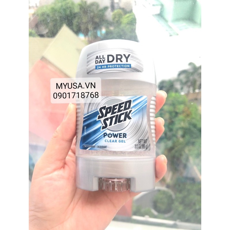 Lăn khử mùi nam chống ố áo ❤Lăn khử mùi Speed Stick Deodorant cho nam 51g