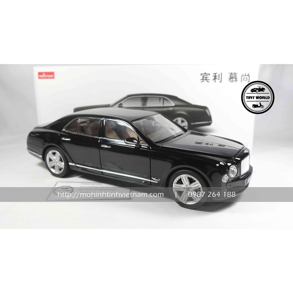 BENTLEY MULSANNE (ĐEN) 1:18 RASTAR