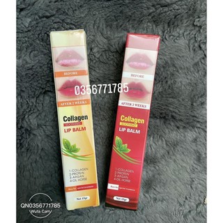 ✅ Dưỡng môi Kích Màu Collagen Lip Balm 15g-Check mã-Usa