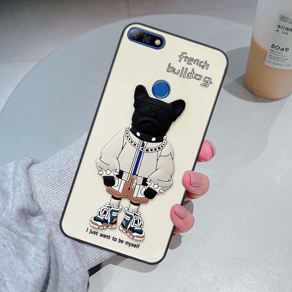 Ốp Huawei Y7 Prime 2018 / Y7 Pro 2018 trái tim, thời trang, thể thao, ốp viền dẻo đẹp