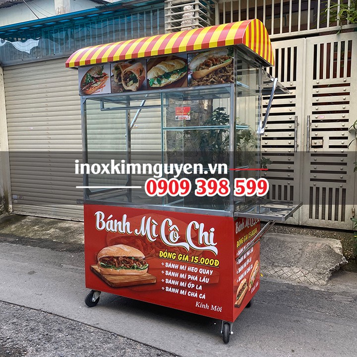 Các mẫu xe bánh mì đẹp 1M2