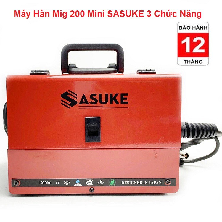 Máy Hàn Sasuke Mic 200 Mini, Máy Hàn mini 3 Chức Năng Tặng Kèm 1 Cuộn Dây 1Kg