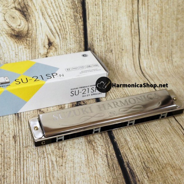 🎶 Kèn Harmonica 21 lỗ 🎵 Suzuki Tremolo Special Su21 - Tone C