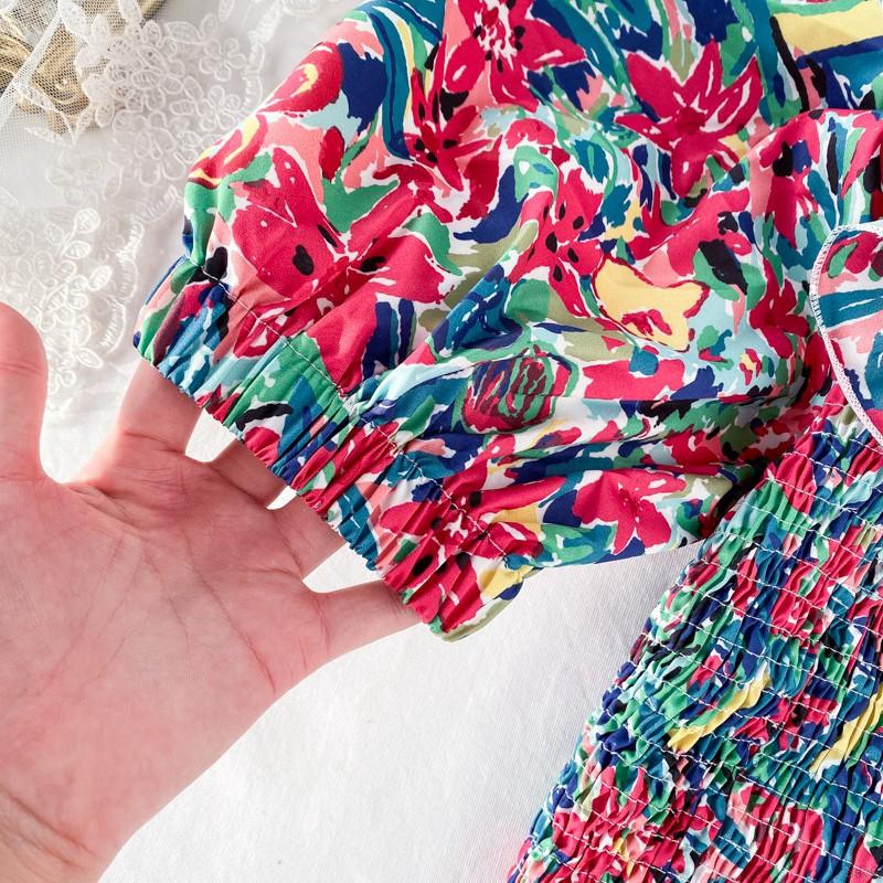 Áo Voan Hoa Nhún Bèo Thời Trang Dành Cho Nữ