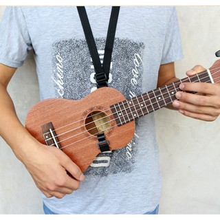 Dây đeo ukulele KBD 27A1 (Màu đen)
