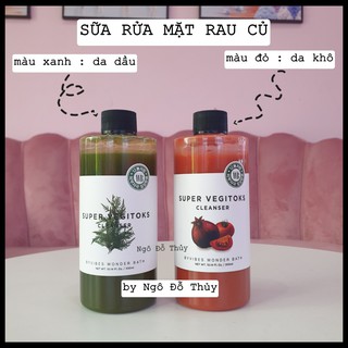 [ 3 trong 1 HOÀN HẢO ] SỮA RỬA MẶT RAU CỦ _ Hàn Quốc