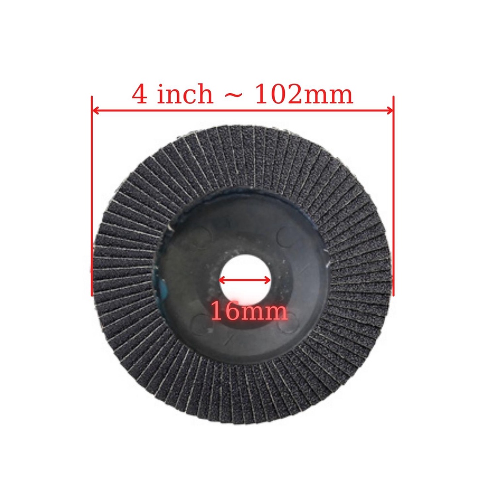 Đĩa nháp xếp màu nâu đỏ loại 4 inch cốt 16mm