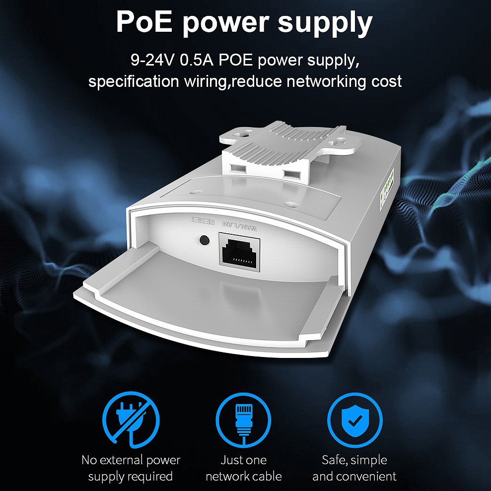 Bộ Khuếch Đại Tín Hiệu Wifi Comfast 2.4ghz 300mbps 1km Cpe / Ap | BigBuy360 - bigbuy360.vn