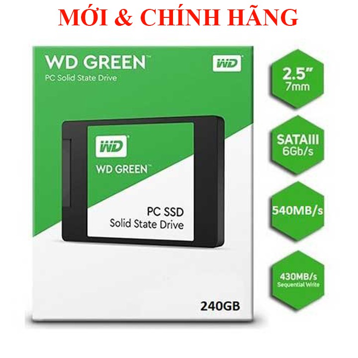 Ổ cứng SSD 240GB Crucial(USA) BX500 3D NAND R540MB/s W500MB/s