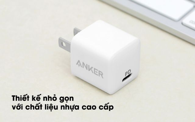 [Chính hãng New ] Củ sạc nhanh Anker powerport PD nano A2634 cho iphone 12 PD 20w