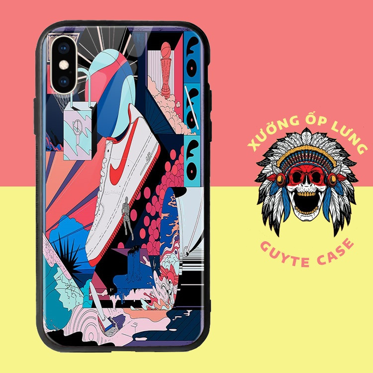 Ốp Đt Ip Hình Giày Nike GUYTE CASE Ip 5S/6/6Plus/6S/6S Plus/7/7Plus/8/8Plus/X/Xs/Xs Max/11/11 Promax/12/12 Promax