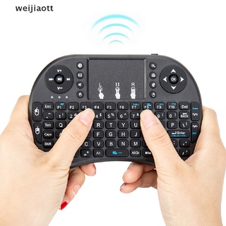 weijiaott Mini 2.4G Wireless Keyboard Fly Air Mouse Touchpad For Android Smart TV Box PC
 WT