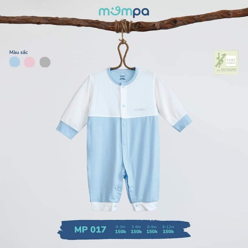 Bộ Body dài tay/cộc tay Mompa vải Bamboo cao cấp mềm mịn thoáng mát MP017,MP400