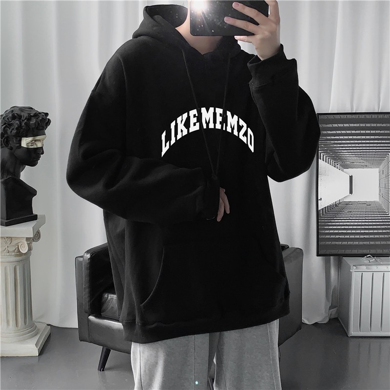 (A245) Áo hoodie basic 4 màu trắng đen xám tím size S đến 3XL | BigBuy360 - bigbuy360.vn