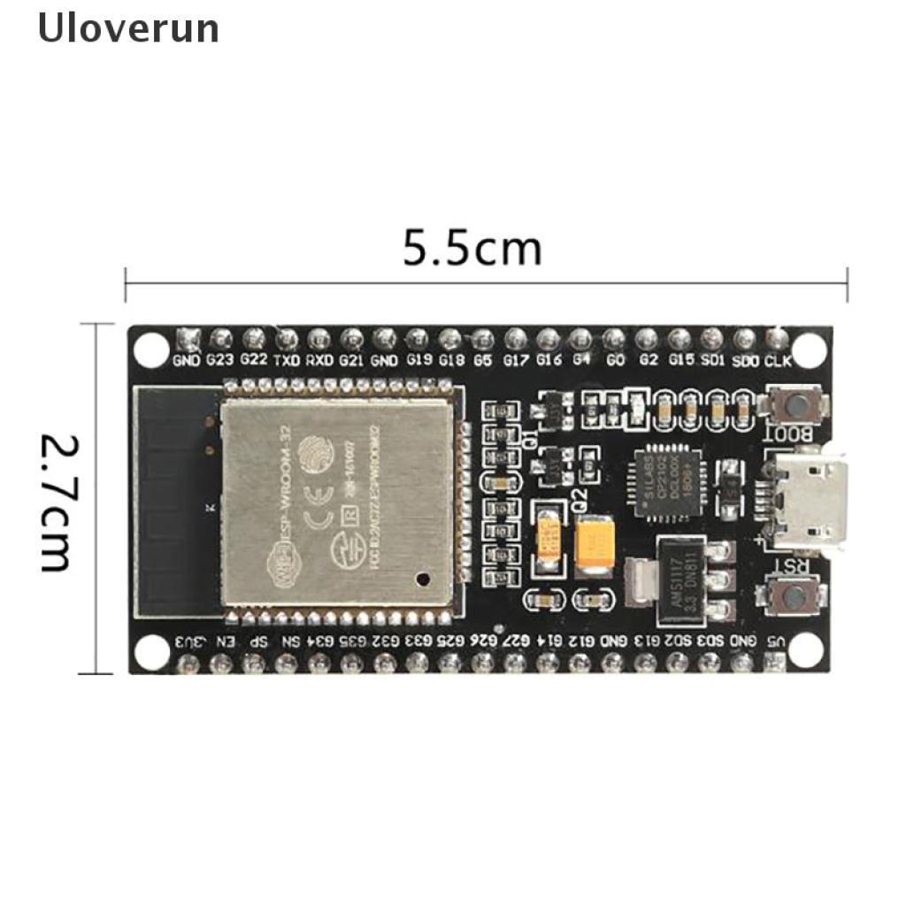 Mô Đun Wifi Không Dây Uloverun Esp32 Esp-32 Cp2104 Cho Arduino Vn