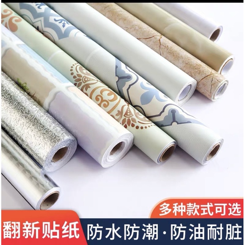 DECAL DÁN BẾP TRÁNG NHÔM CHỐNG NHIỆT CHỐNG DẦU MỠ