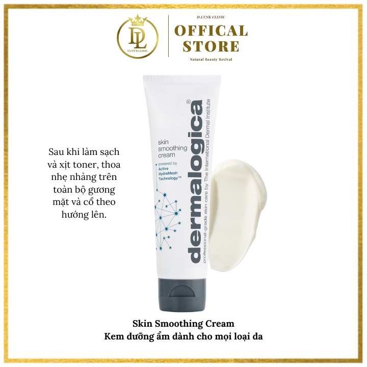 Kem dưỡng ẩm dành cho mọi loại da Dermalogica Skin Smoothing Cream 15ml - 50ml -100ml
