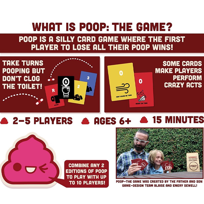 Breaking Games Poop: The Game Đồ Chơi Hình Phân Thú Vị Cho Bé