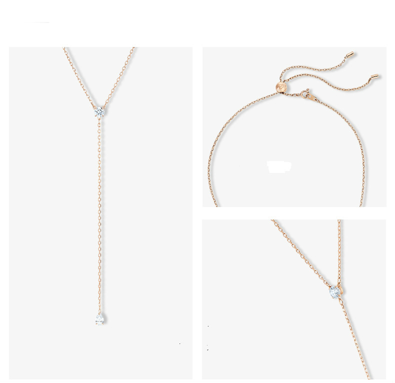 FREE SHIP Dây Chuyền Nữ Swarovski ATTRACT SOUL Tình yêu trong sáng, đơn giản và lãng mạn Necklace Crystal FASHION cá tính Trang sức trang sức đeo THỜI TRANG