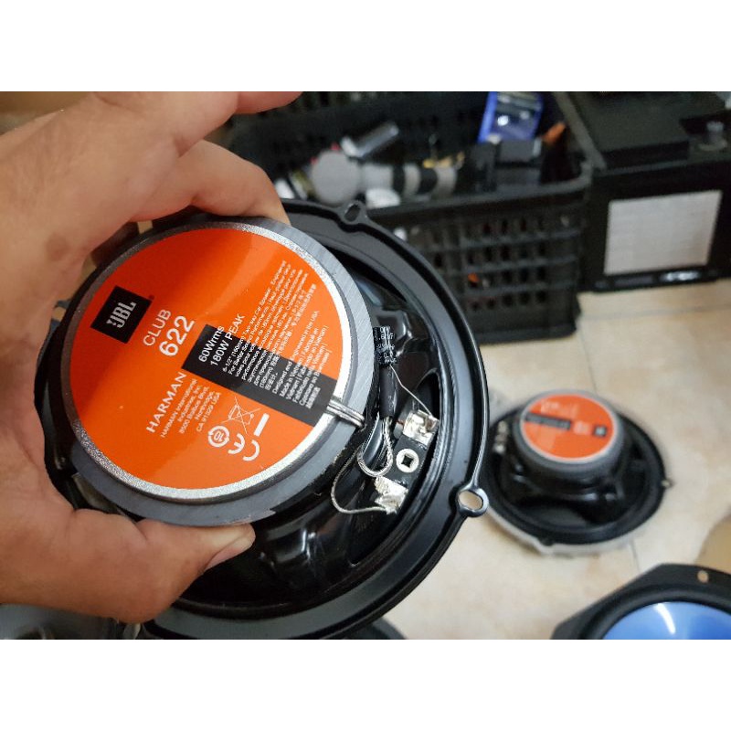 Loa cánh cửa xe hơi ô tô JBL 622 16cm. loa đồng trục lắp xe hơi