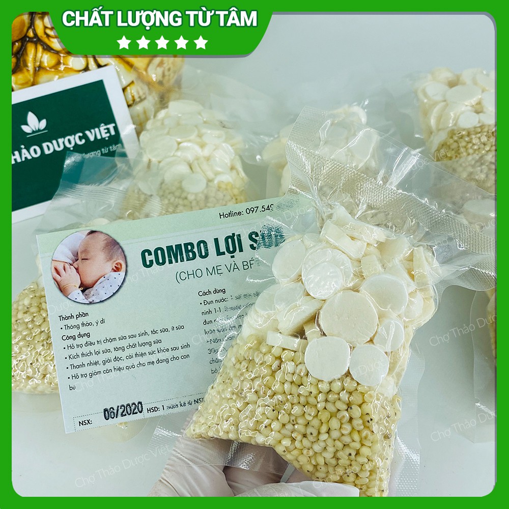 Combo Lợi Sữa Cho Mẹ Và Bé