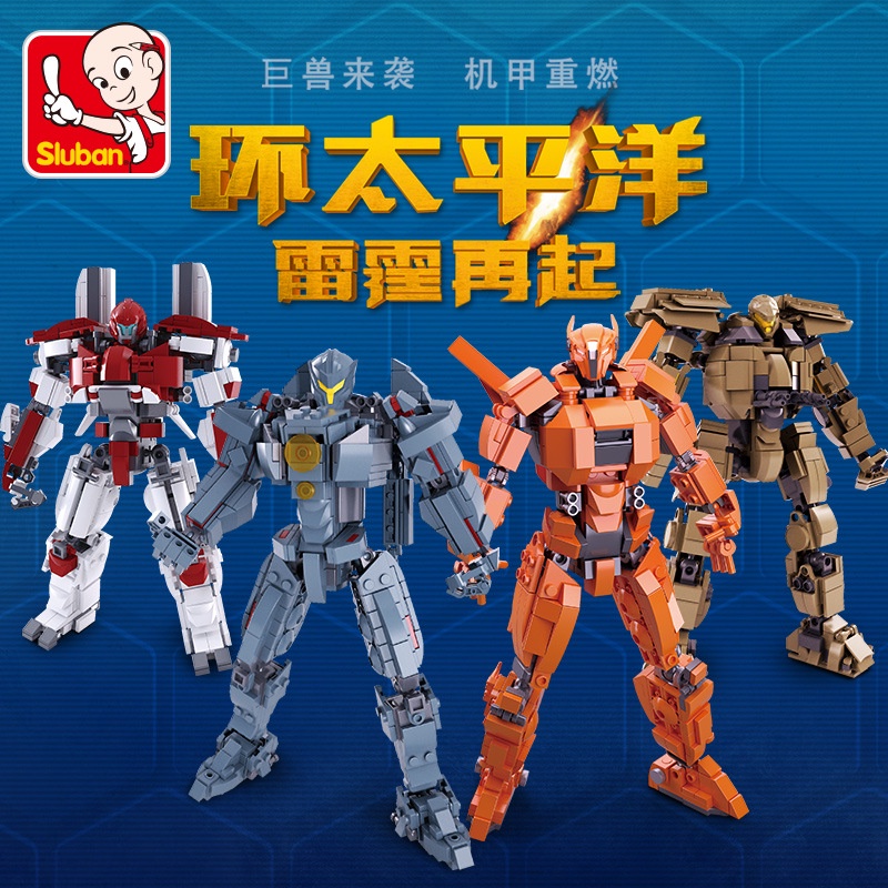 Mô Hình Đồ Chơi Lắp Ráp robot Athena Athena AG Pacific Rim Gipsy guardian bravo Saber