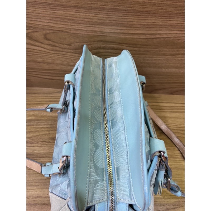 Túi si Coach vải bố