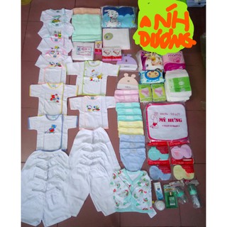 Trọn gói bộ đồ sơ sinh 27 món cần thiết cho mẹ và bé giá rẻ