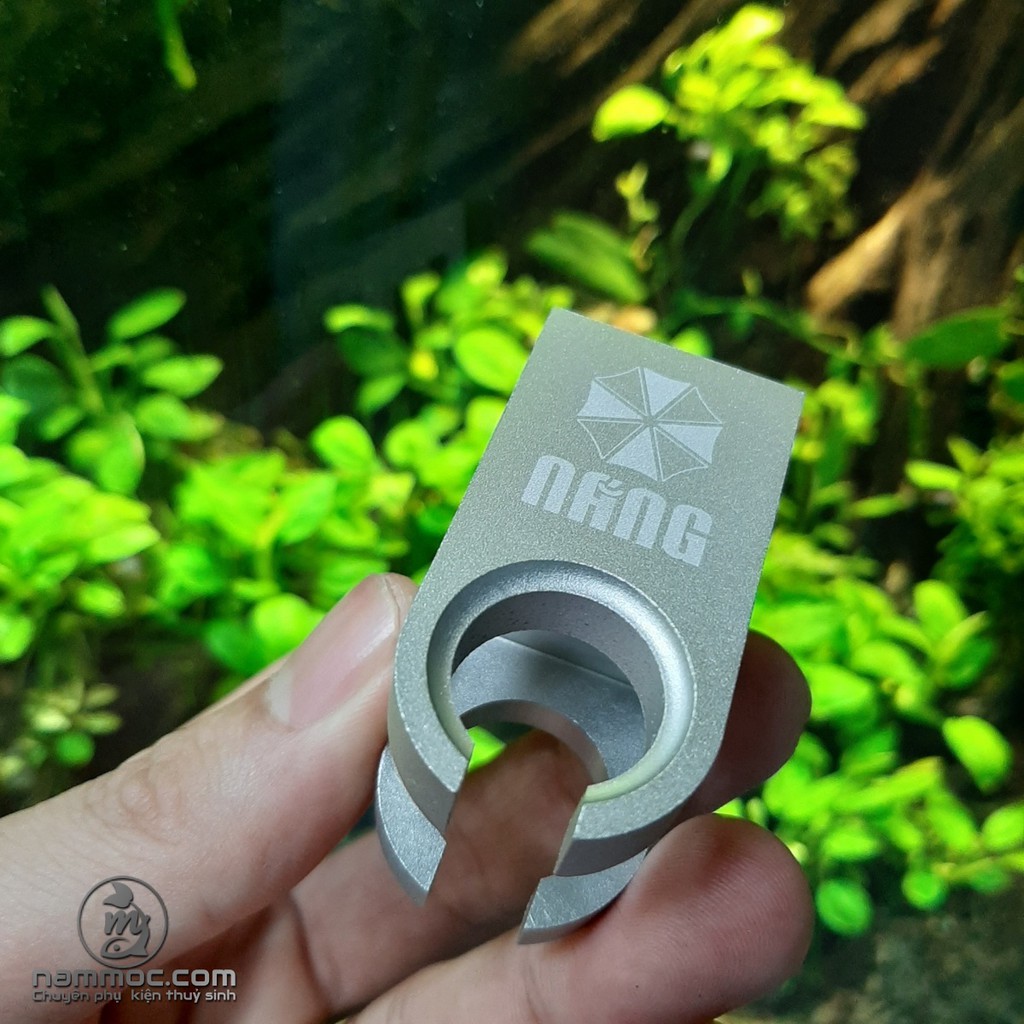 Kẹp Nhôm - Kẹp Ống In-Out Bể Thuỷ Sinh, Cá Cảnh