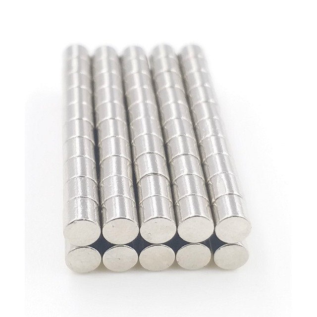 20 viên nam châm trắng 3x3mm, loại nam châm viên đất hiếm nhỏ lực hút mạnh