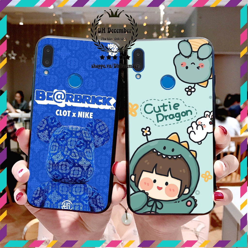 Ốp lưng Huawei NOVA 3i in hình 3D lucky, gấu Brick xinh xắn - KHÔNG NÊN BỎ LỠ