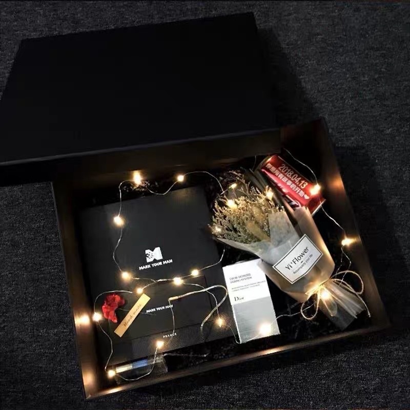 Dây đèn LED trang trí dây đèn đom đóm fairy màu vàng ấm trang trí phòng học phòng ngủ bộ đồ chơi lắp ráp xếp hình Legogi