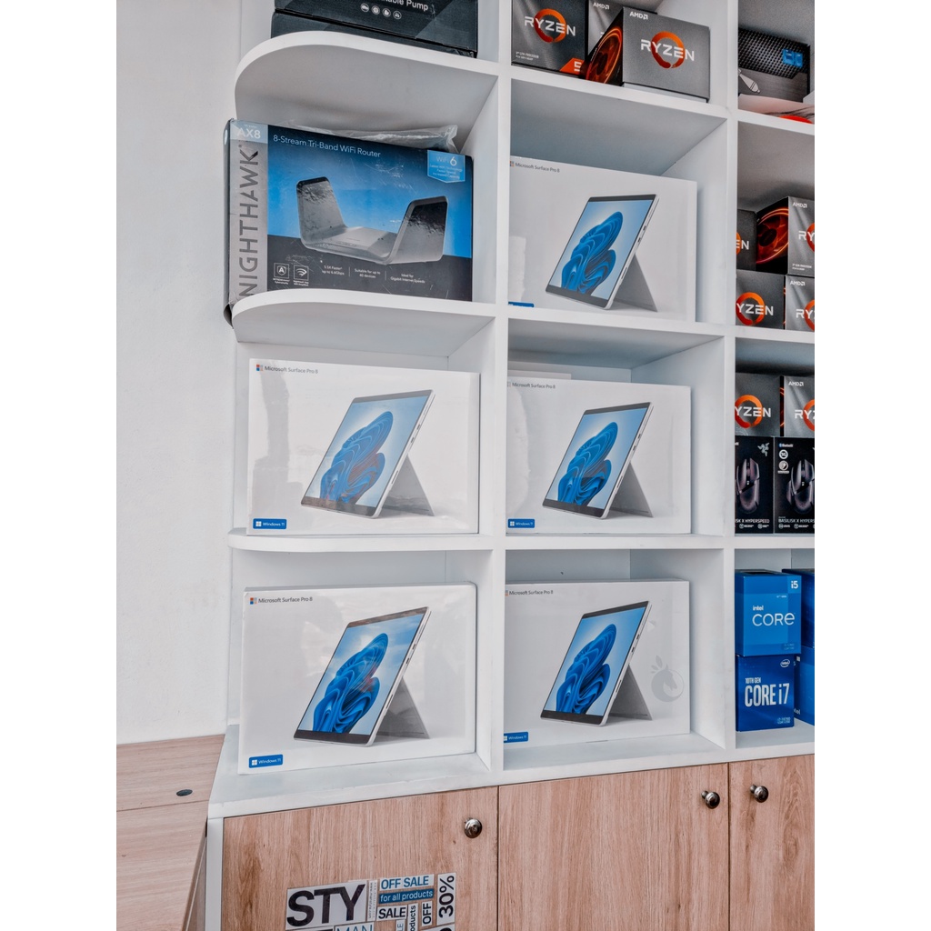 Microsoft Surface Pro 8 – i5-11th | RAM 8GB | SSD 128GB – Mới 100% New Seal