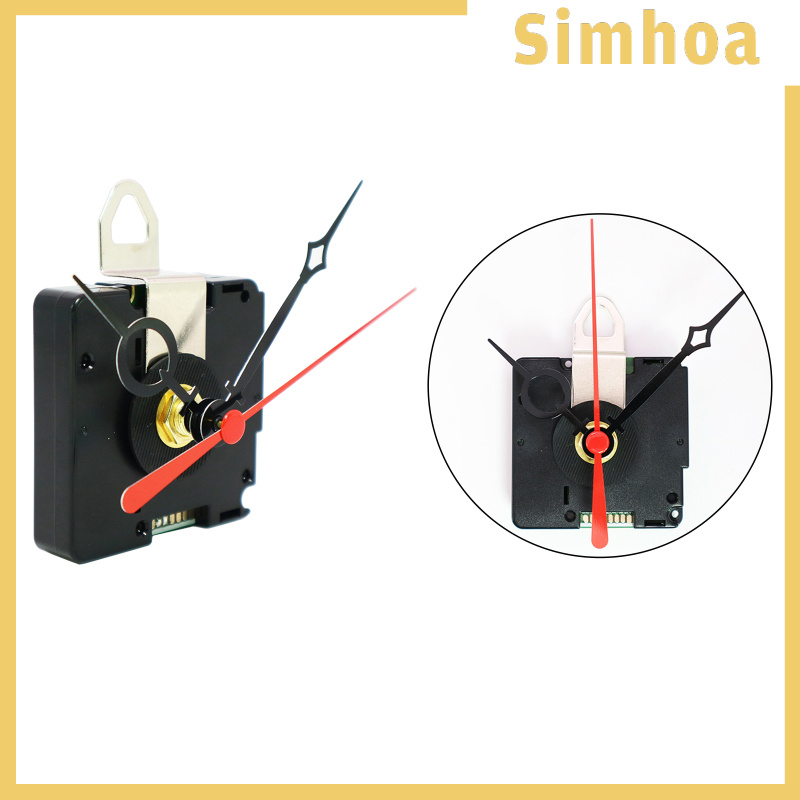 [SIMHOA]Radio Controlled Clock Movement Mechanism Non Ticking Clock Mechanism Parts
