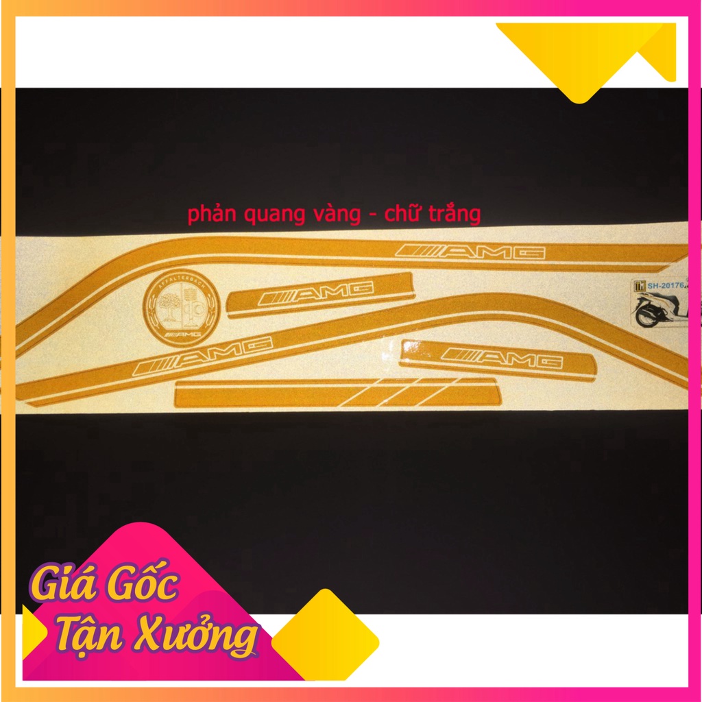 Tem chỉ AMG cho SH 2010-2019 (Ảnh Sp thật)