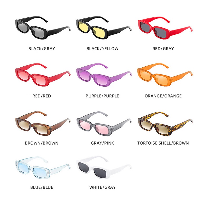 Kính Mát Gọng Oval Màu Đen Phong Cách Vintage Thời Trang Cho Nữ