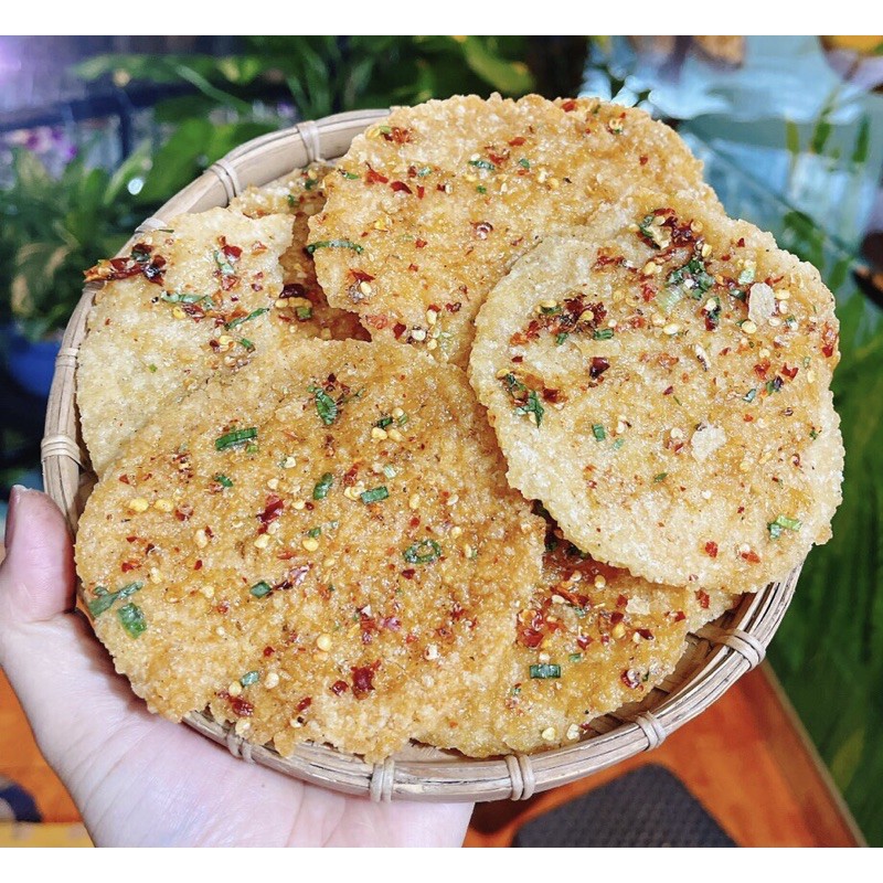 CƠM CHÁY KHÔ GÀ HŨ 500Gram (GHIỀN ĂN VẶT)