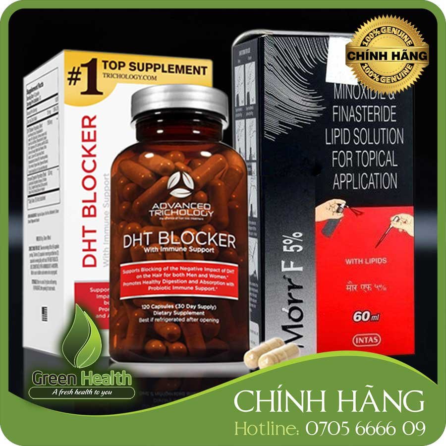 COMBO Mọc tóc Minoxidil &amp; Finasteride 5% - Morr F5