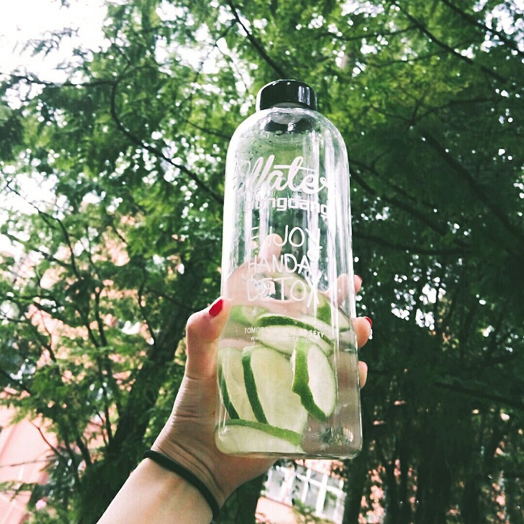 [Hot] Bình Pongdang nhựa chịu nhiệt cao cấp tặng kèm túi vải !!!