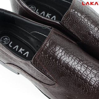 Giày nam da bò thật LAKA 105