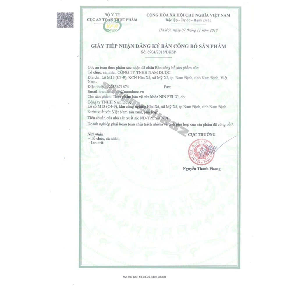 NinFelic bổ sung sắt hộp 20 ống | BigBuy360 - bigbuy360.vn