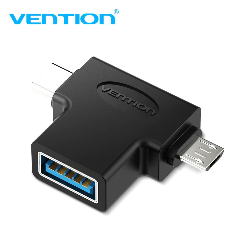 Vention Type C USB Adapter USB 3.0 OTG Adapter Cable 2 In 1 Micro USB OTG Converter For Xiaomi