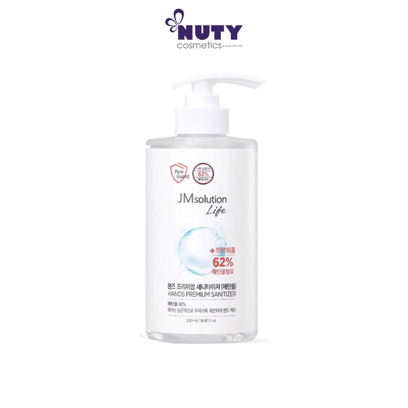 Gel Rửa Tay Khô JM Solution Life Hands Premium Sanitizer (500ml)